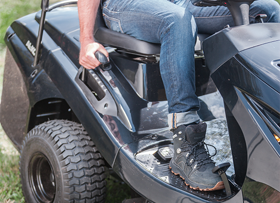 Nastavení výšky sečení